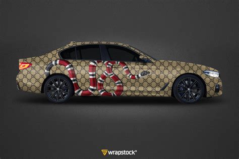 Gucci Vinyl Car Wrap 